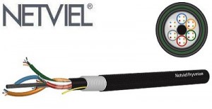 kabel fiber optic netviel